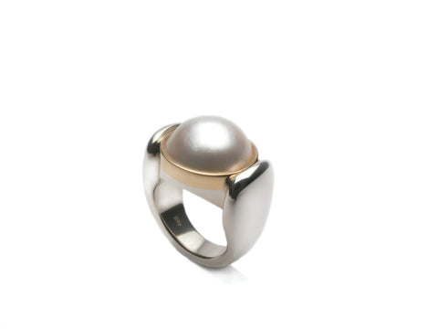 Ring Mabe Pearl