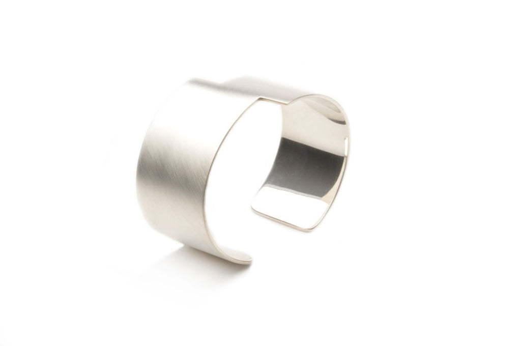 Sterling silver.
Available now as Cuff Bracelet $740.00
Highly polished or matte. $880.00