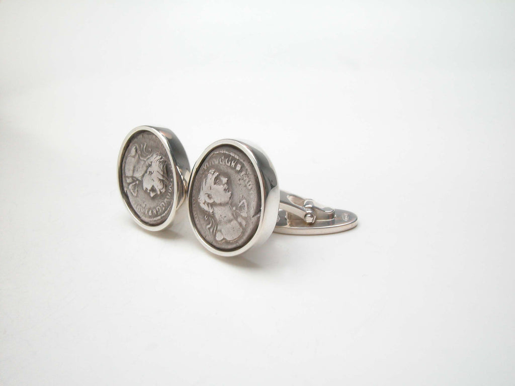 Sterling silver, Roman coin replica. $595.00