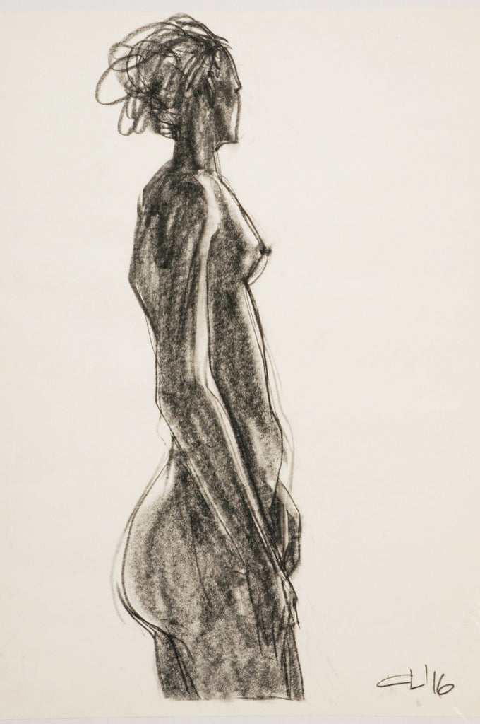 Conté on Paper, by CL $300.00