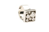 Ring, Architectural, with 7 Diamonds